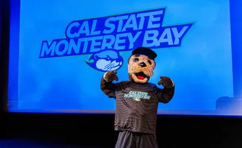 Monte Rey dances at the brand reveal