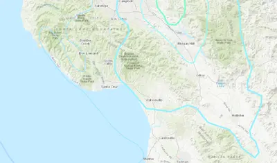 5.1 earthquake near San Jose