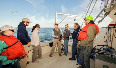Sea floor mapping students lab