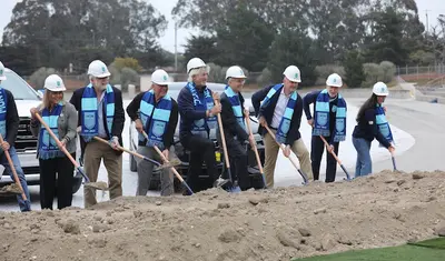 Monterey Bay FC groundbreaking