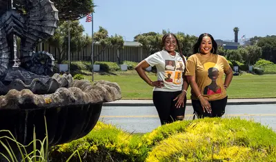 Da'ja Robinson and Tinisha Dunn-Alcantara