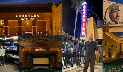 Evan Norbom and Egyptian Theater