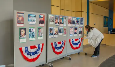 Veterans Wall of Heroes, Giselle Young