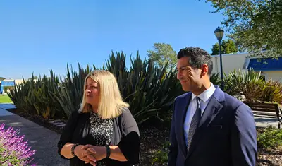 Vanya Quiñones and Robert Rivas