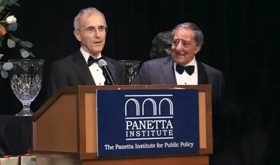President Eduardo M. Ochoa and Secretary Leon Panetta