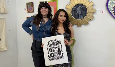 Ashley Brunetti and Melanie Gatica