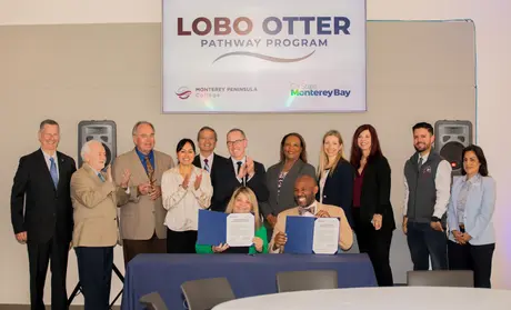 Lobo Otter Pathway signing
