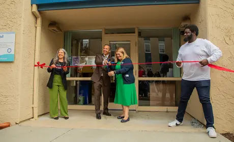 Project Rebound ribbon cutting