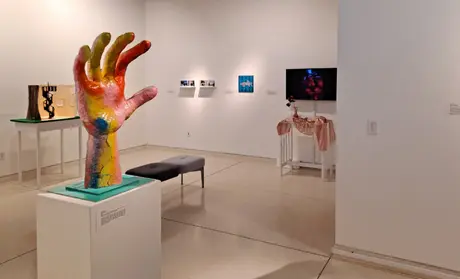 Student art exhibit