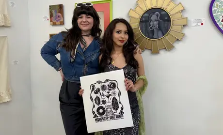 Ashley Brunetti and Melanie Gatica