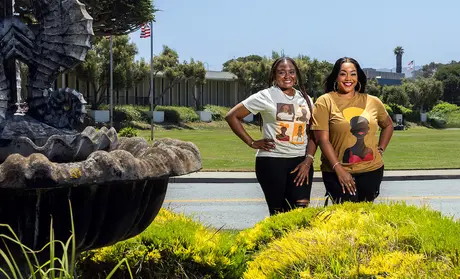 Da'ja Robinson and Tinisha Dunn-Alcantara