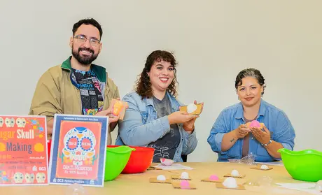 Sugar skull workshop at VPA