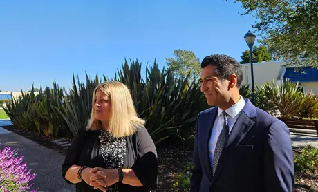 Vanya Quiñones and Robert Rivas