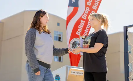 Voting story, Nicole Hollingsworth