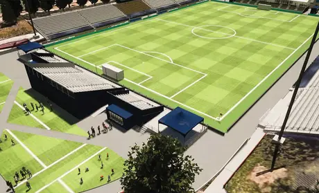 Rendering of Freeman Stadium