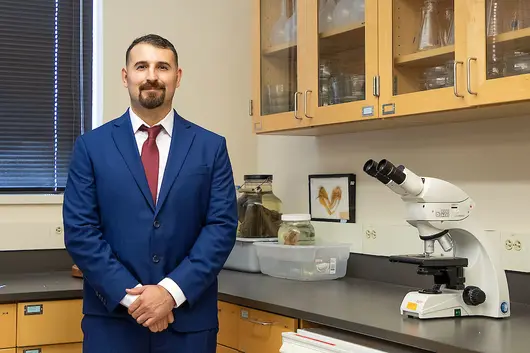 Veteran Michael Parr is planning on attending medical school